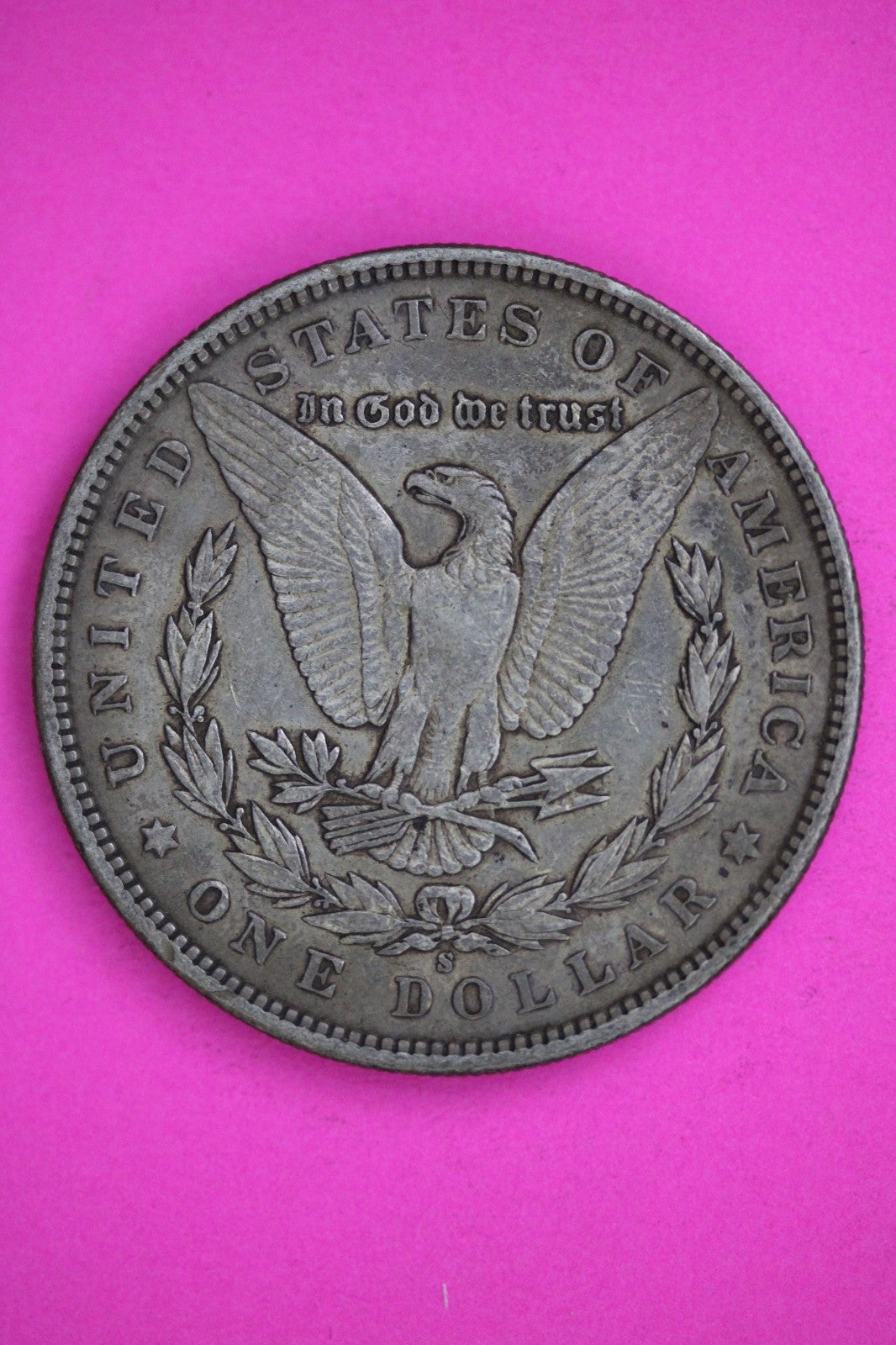 1898 S Morgan Lady Liberty Silver Dollar Guaranteed Authentic & Genuine 2701