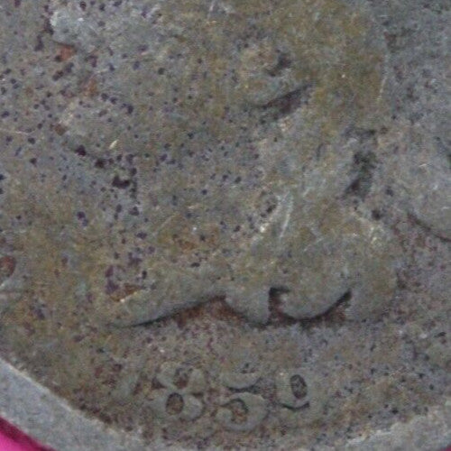 1859 Copper Nickel Indian Head Cent Penny Exact Early Type Coin Pictured 108