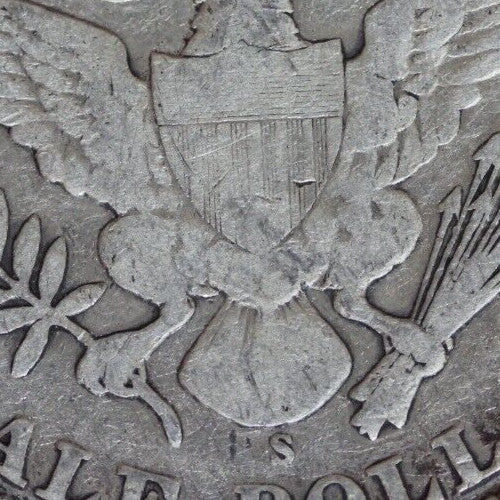 1909 S Barber Liberty Half Dollar Silver Coin Better Grade San Francisco Mint 91