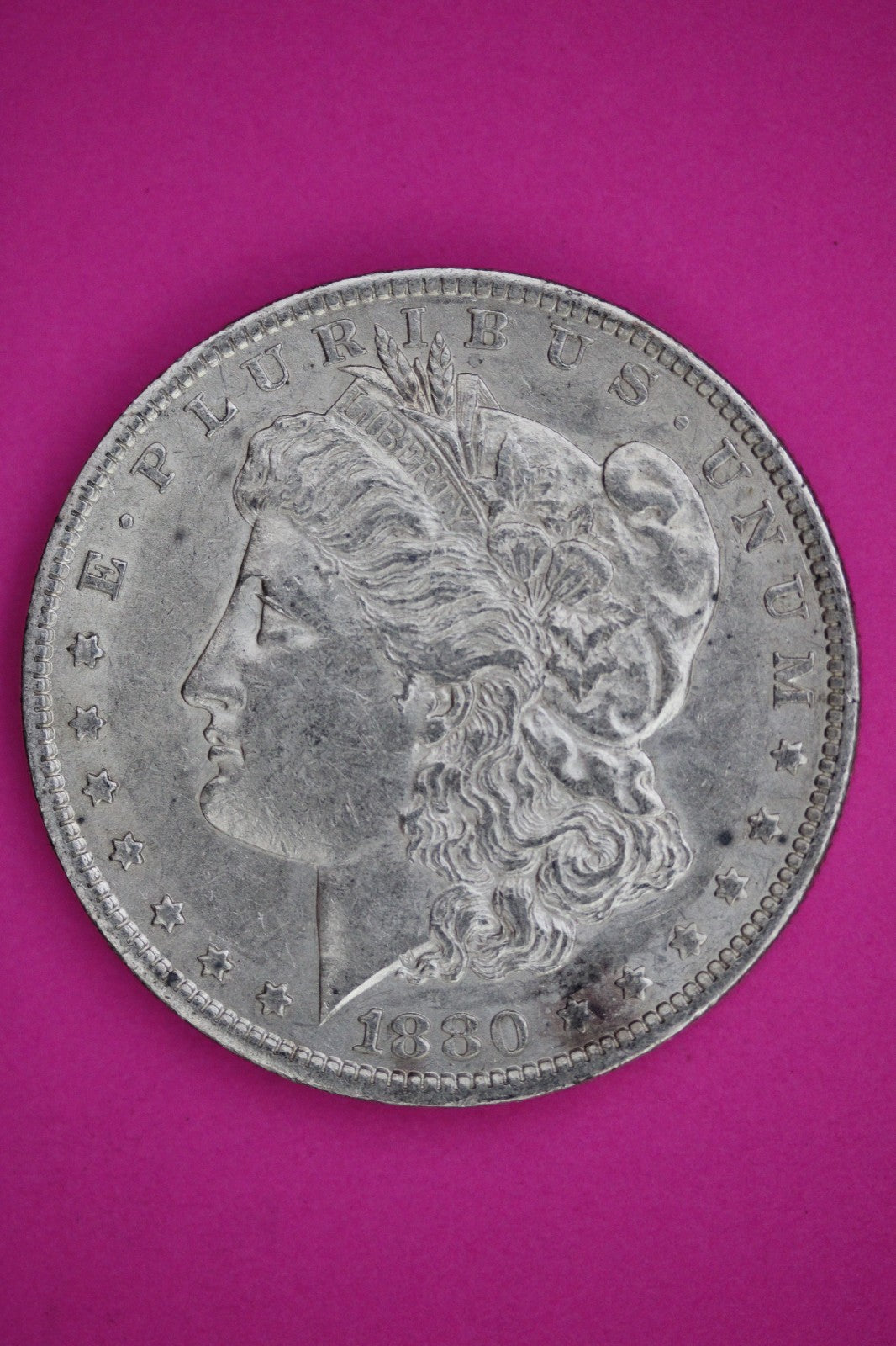 High Grade 1880 O Morgan Lady Liberty Rare Date Silver Dollar Authentic 2626
