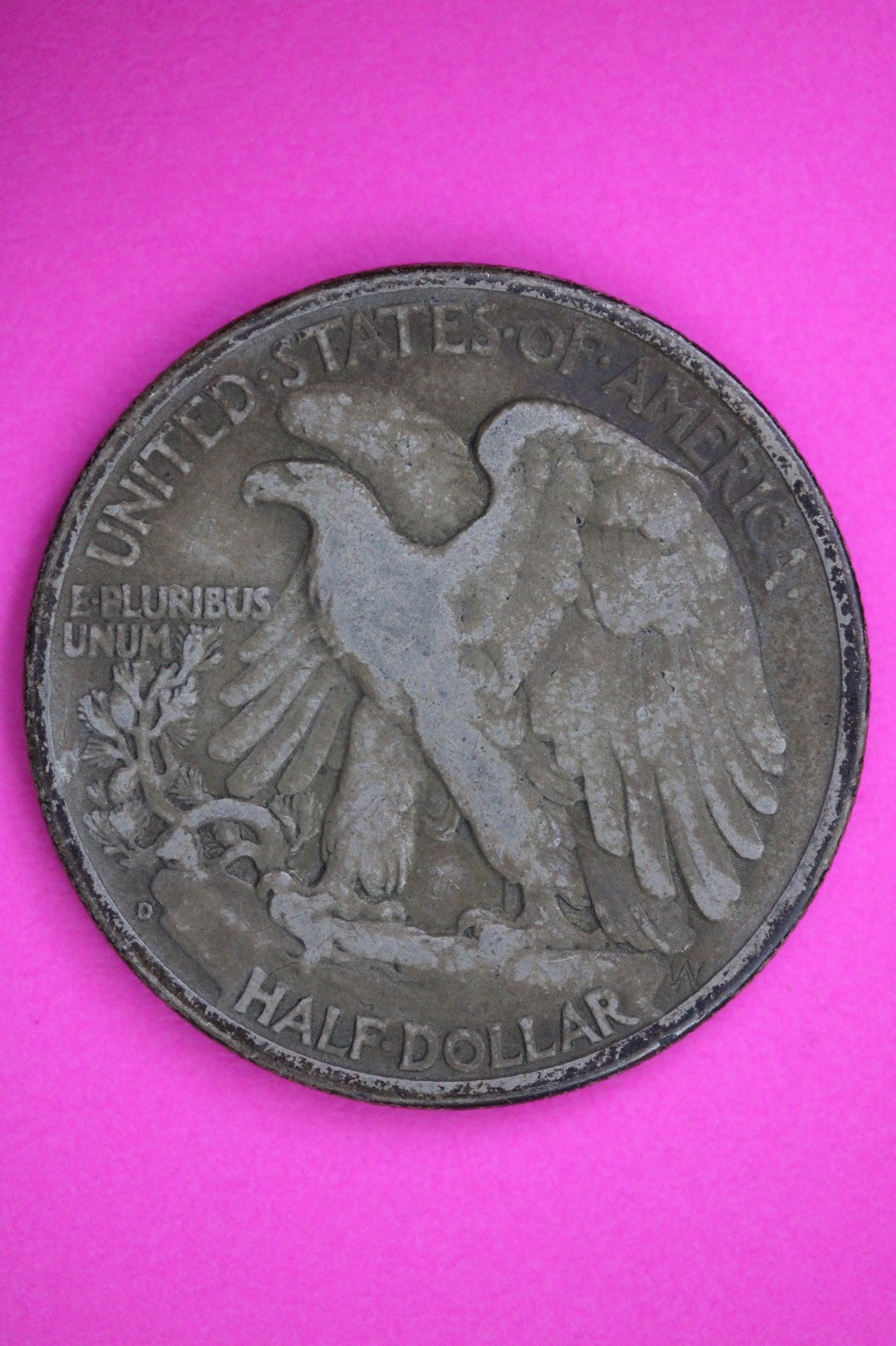 1938 D Walking Liberty Half Dollar Guaranteed Authentic & Genuine Coin 2975