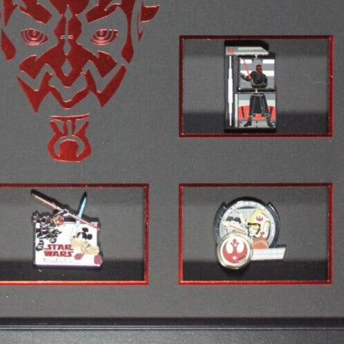 RARE 2012 Disney Star Wars Weekend Darth Maul 10 Pin Set New In Box Perfect
