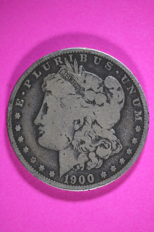 1900 O/CC Morgan Lady Liberty Silver Dollar Guaranteed Authentic & Genuine 2671