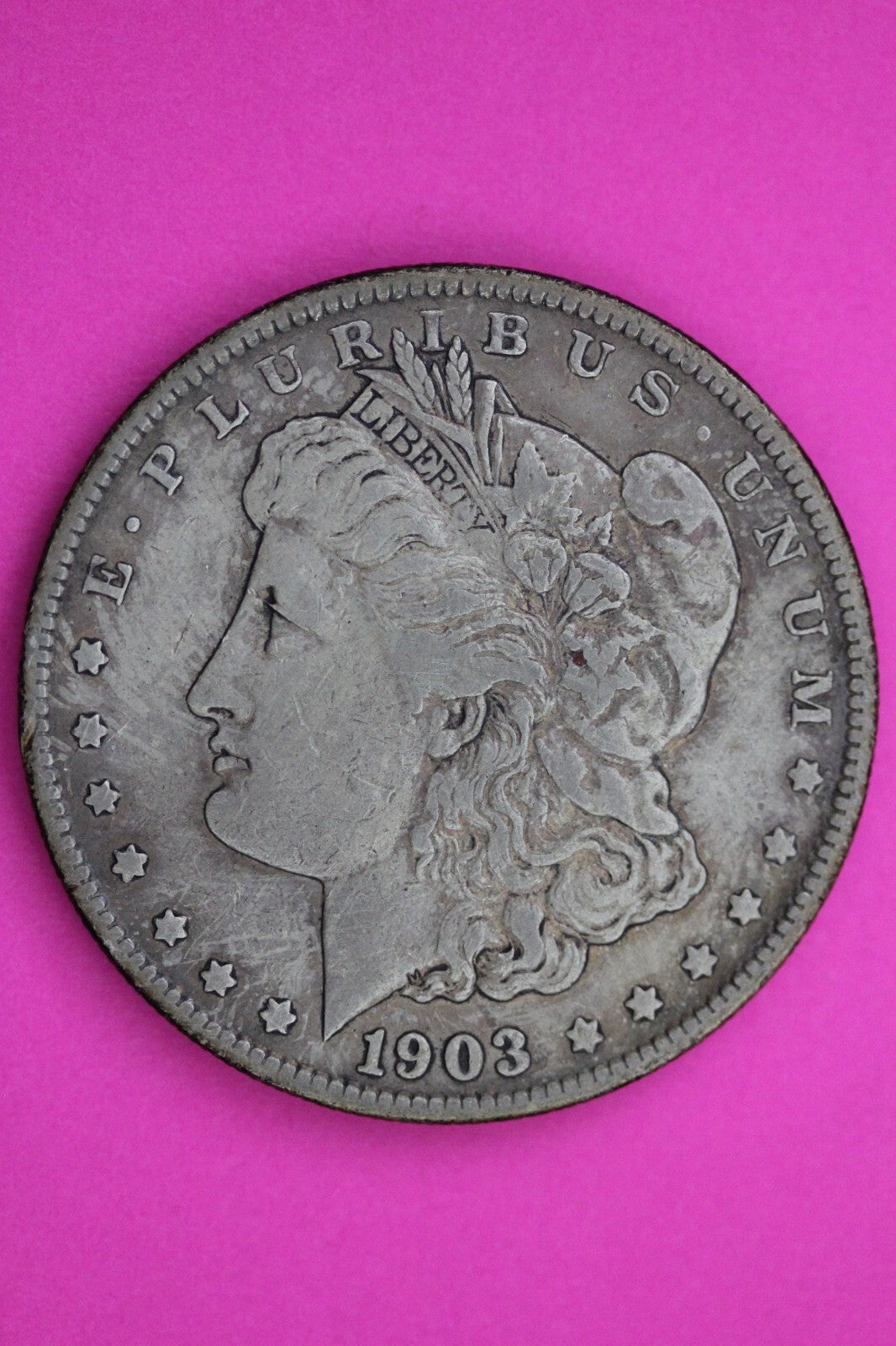 1903 S Liberty Morgan Silver Dollar Rare Key Date Coin Guaranteed Genuine 0564N