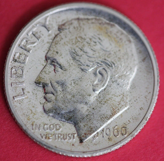 1960 Silver Proof Roosevelt Dime Exact Coin Shown 51