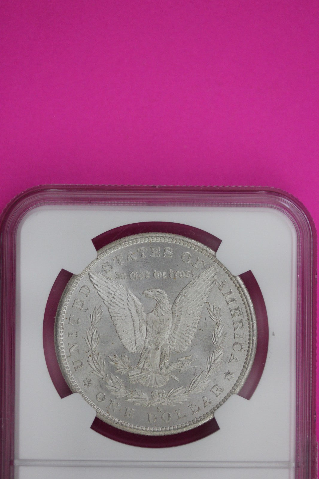 1880 S MS 63 Liberty Morgan Silver Dollar NGC Certified Graded Authentic 1009