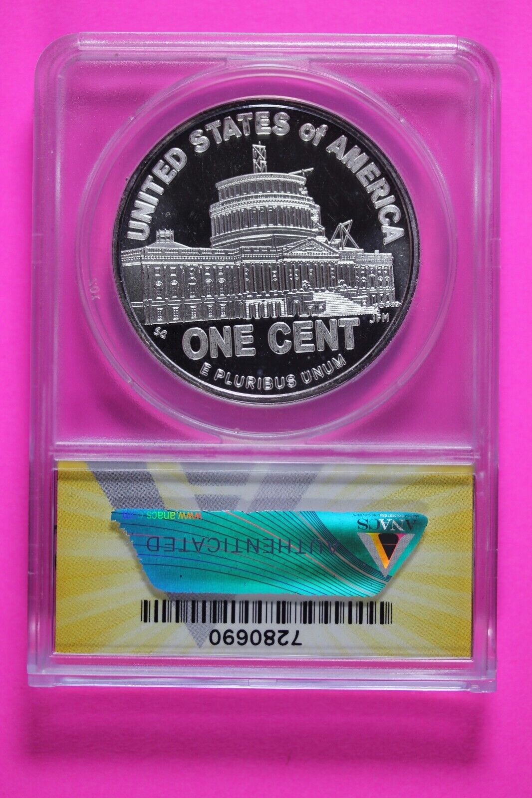 2009 PR 67 Lincoln Presidential Bicentennial 1 OZ .999 Silver Medal ANACS 11