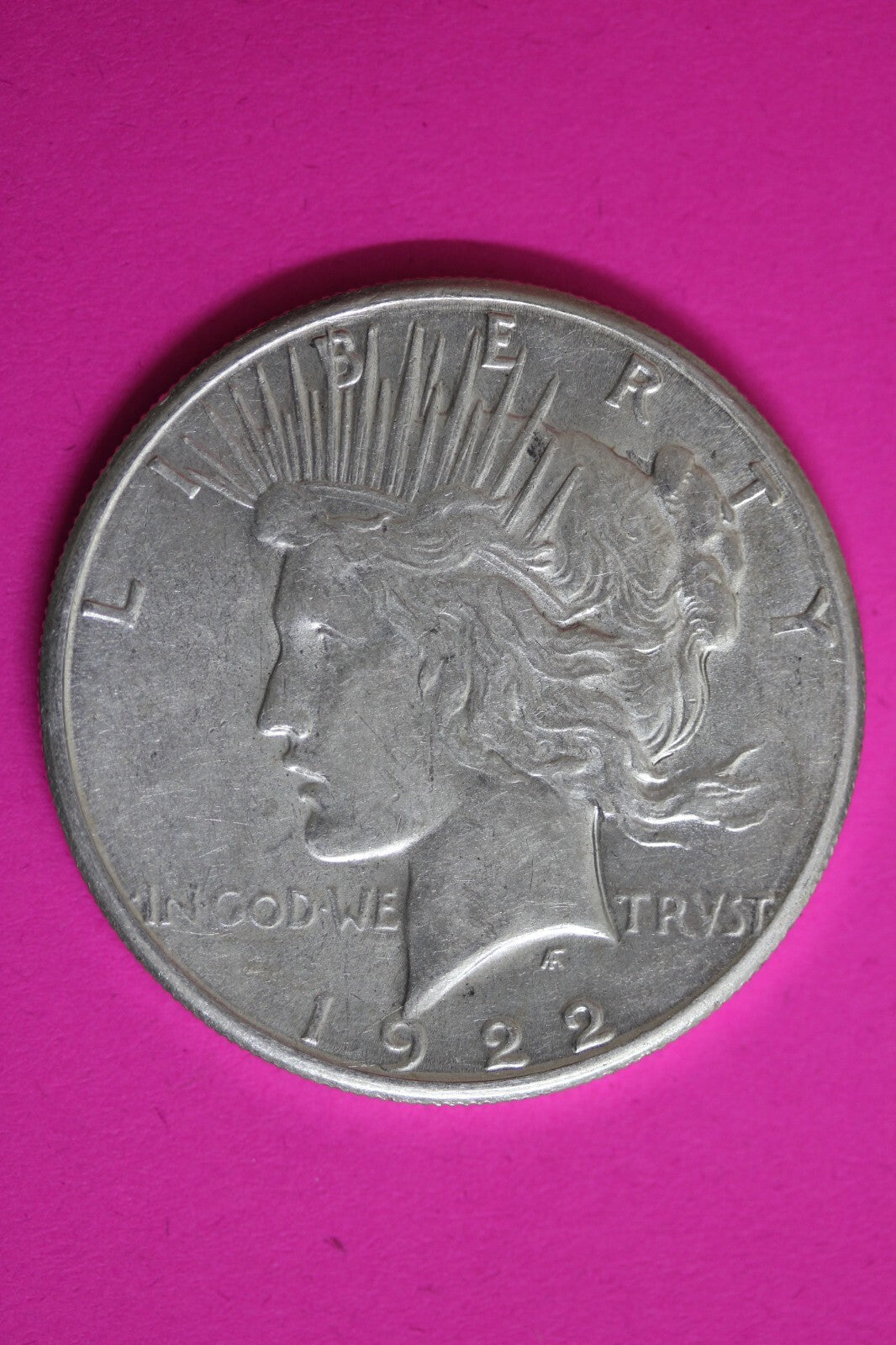 High Grade 1922 S Liberty Peace Silver Dollar San Francisco Mint Nice Luster 152