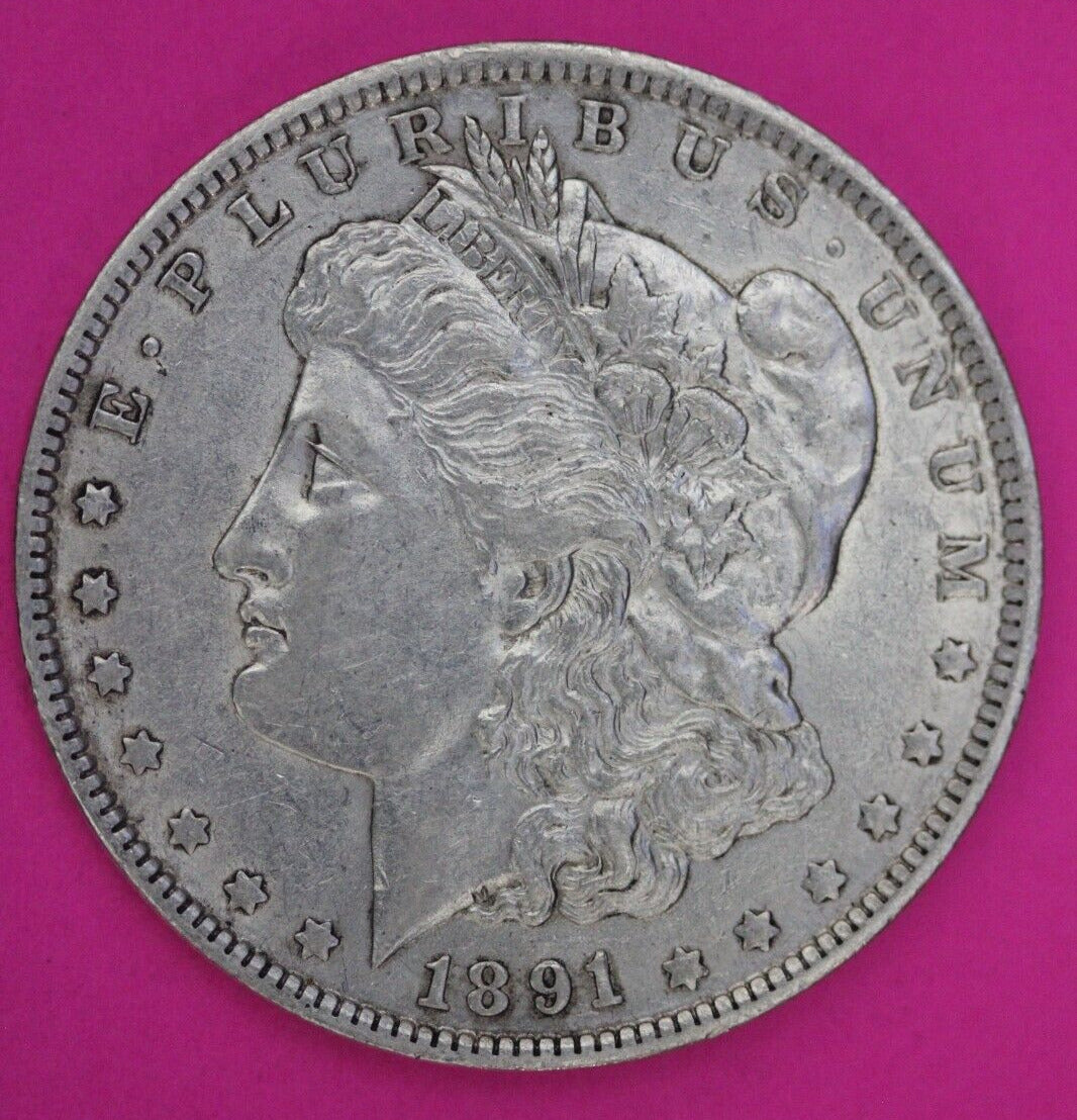 High Grade 1891 O Morgan Liberty Silver Dollar New Orleans Minted Rare Coin 15