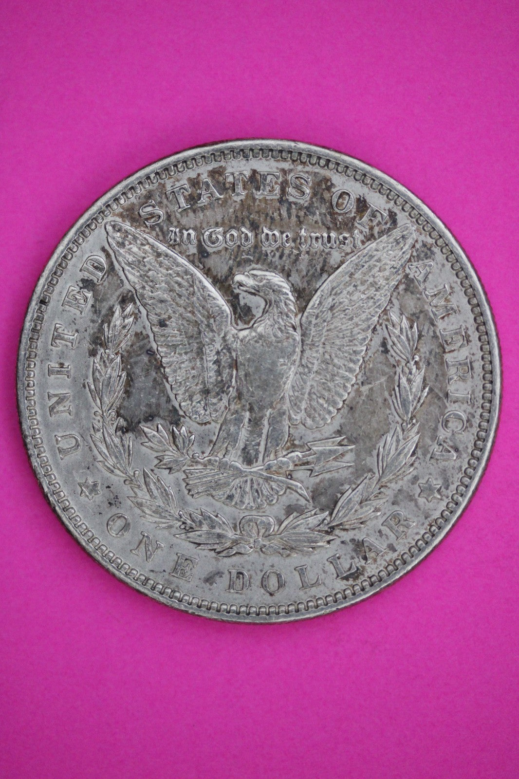 1892 P Morgan Liberty Silver Dollar Guaranteed Authentic & Genuine Coin 2589