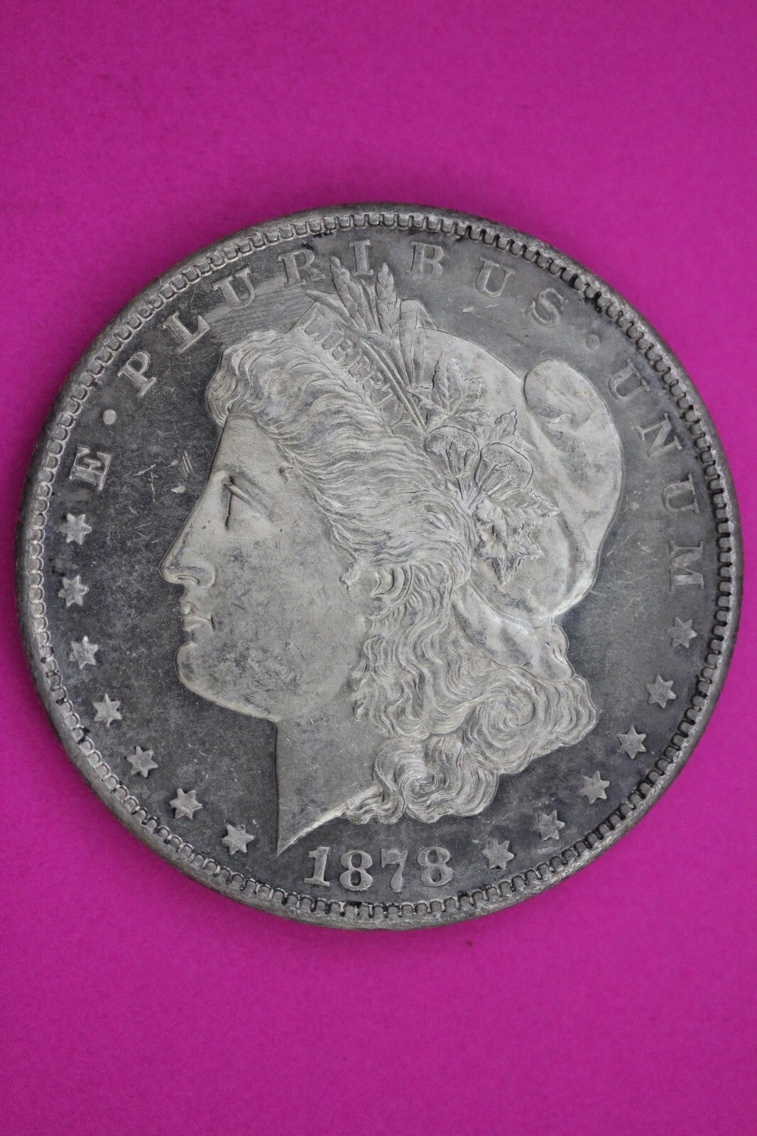 High Grade 1878 S Morgan Liberty Silver Dollar Guaranteed Authentic Coin 1015