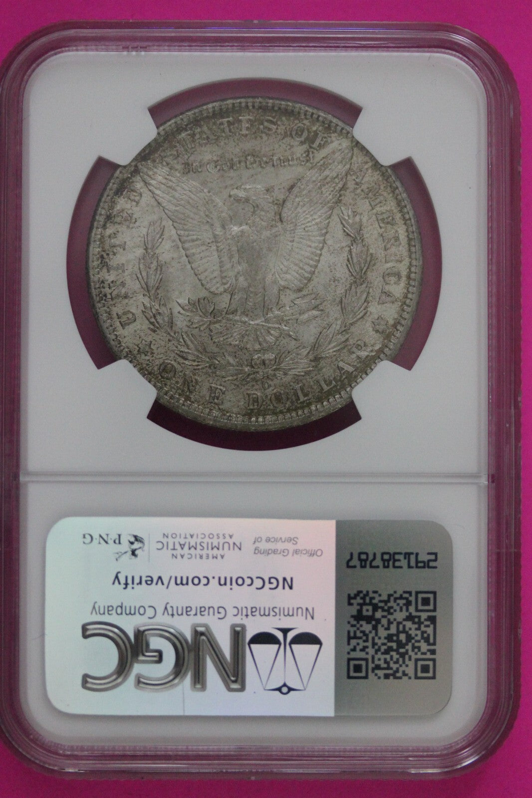 1902 O MS 63 Liberty Morgan Silver Dollar NGC Certified Graded Authentic 703