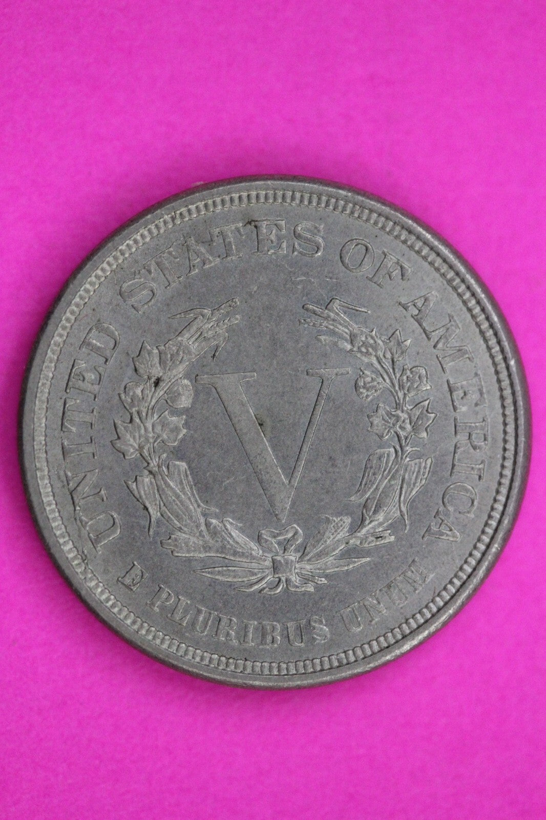 High Grade 1883 No Cents V Liberty Nickel Guaranteed Authentic Genuine Coin 1066