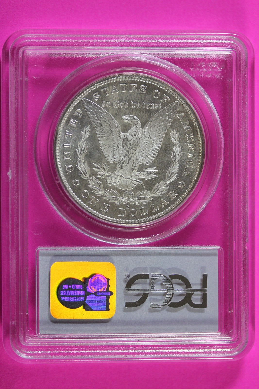 1880 S MS 64 Liberty Morgan Silver Dollar PCGS Graded Authentic Certified 02