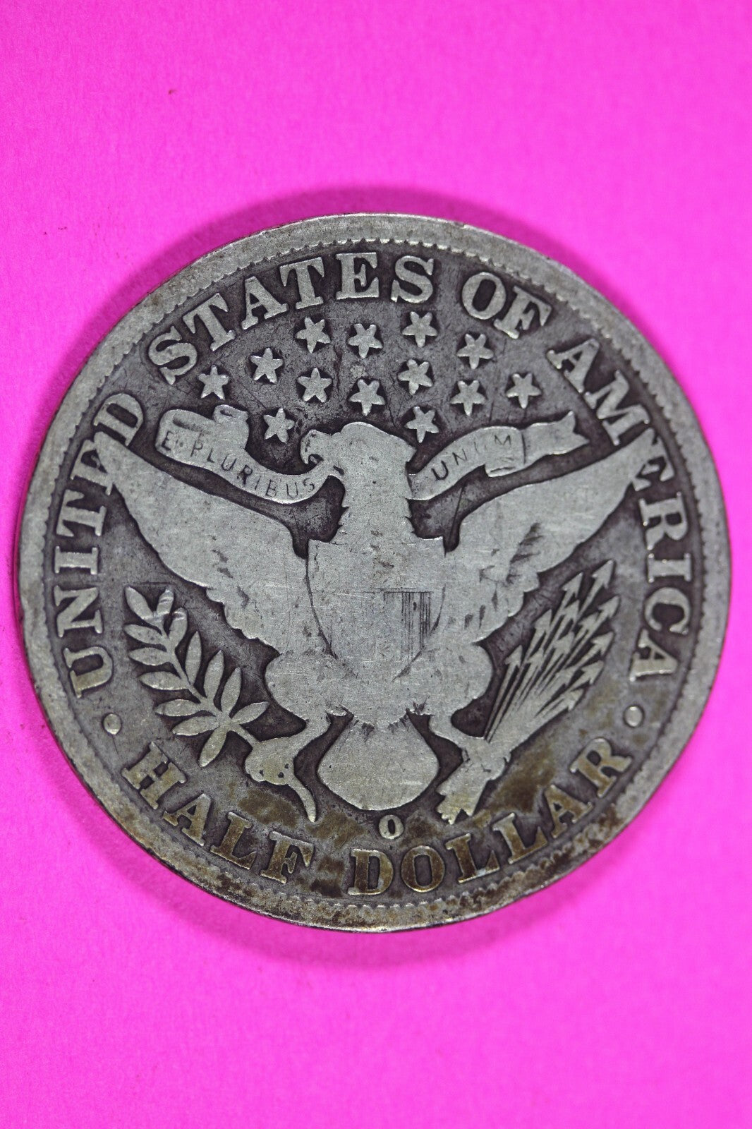 1904 O Barber Liberty Half Dollar Scarce Semi Key Date Coin New Orleans 280