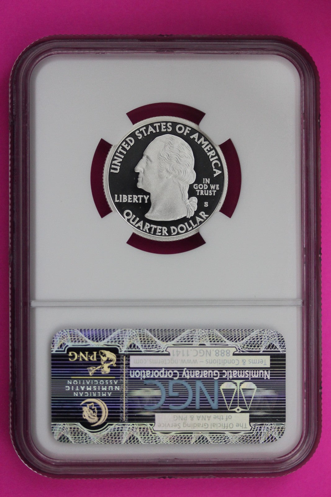 2009 S PF 70 Virgin Islands Silver State Quarter NGC Certified Authentic 468