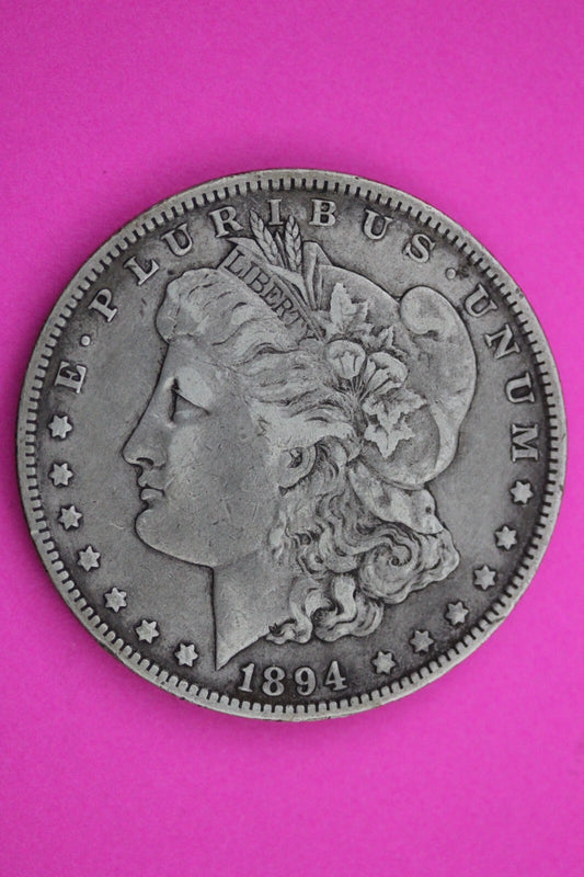 1894 O Morgan Lady Liberty Rare Date Silver Dollar Guaranteed Authentic 0179N