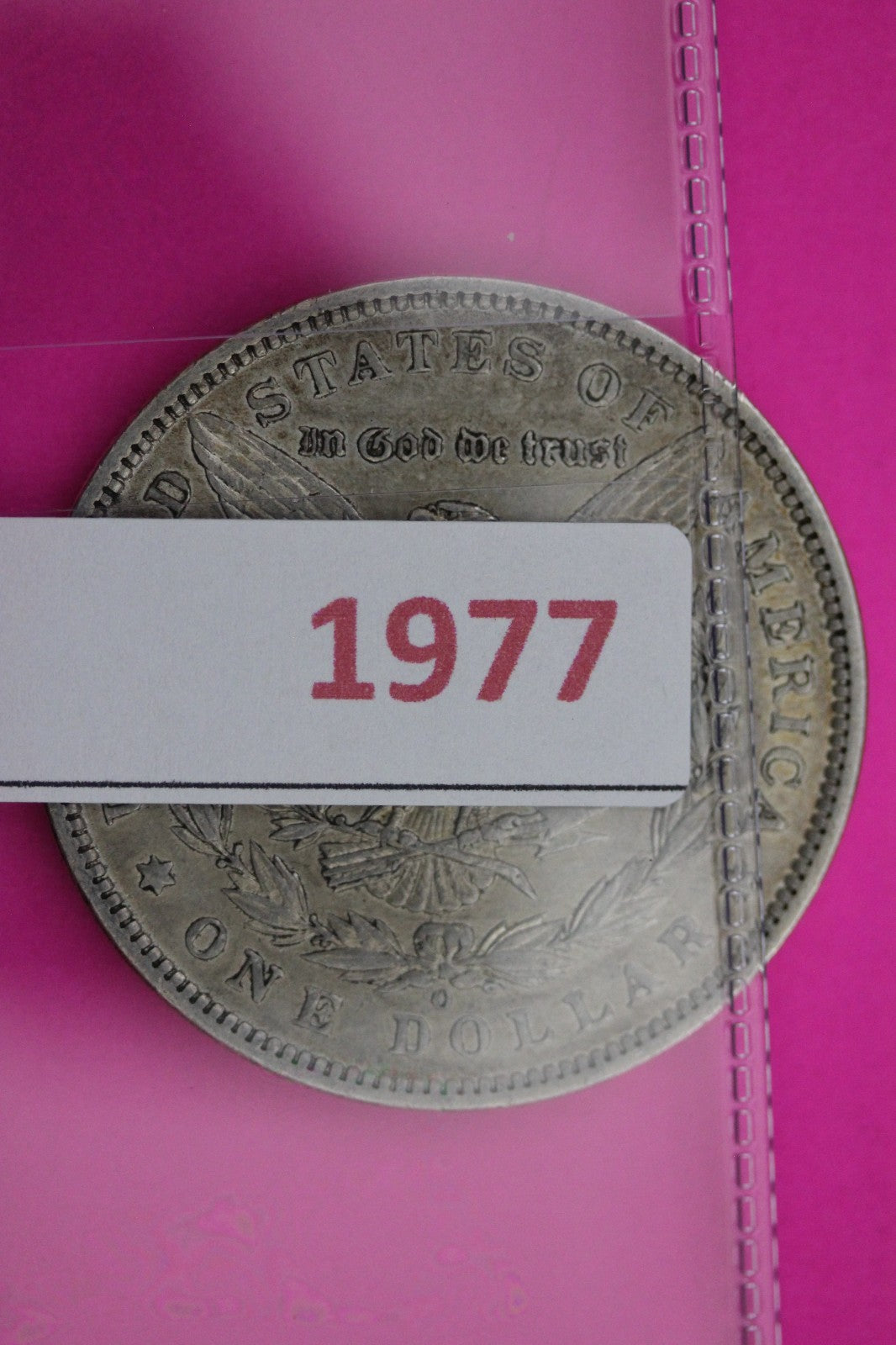 1897 O Morgan Silver Dollar Coin Guaranteed Authentic U.S.A American Seller 1977