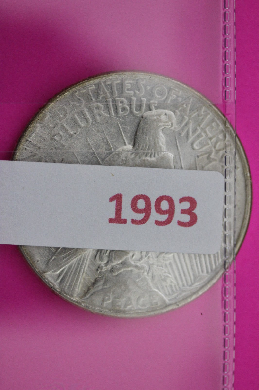 1923 D Peace Silver Dollar LIberty Coin Guaranteed Genuine American Seller 1993