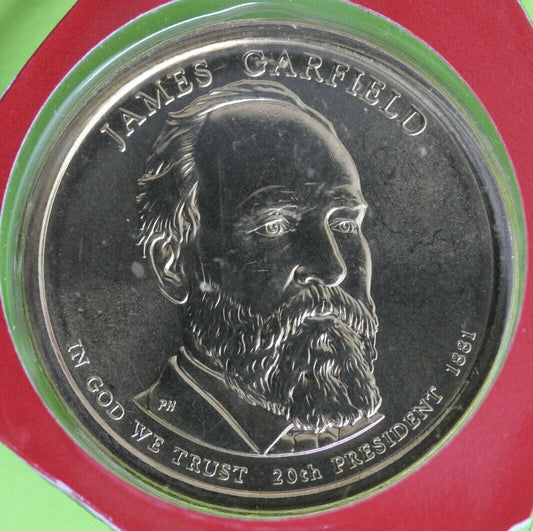 Gem BU 2011 D James Garfield Presidential Dollar In Mint Cello Exact Coin TOM 23