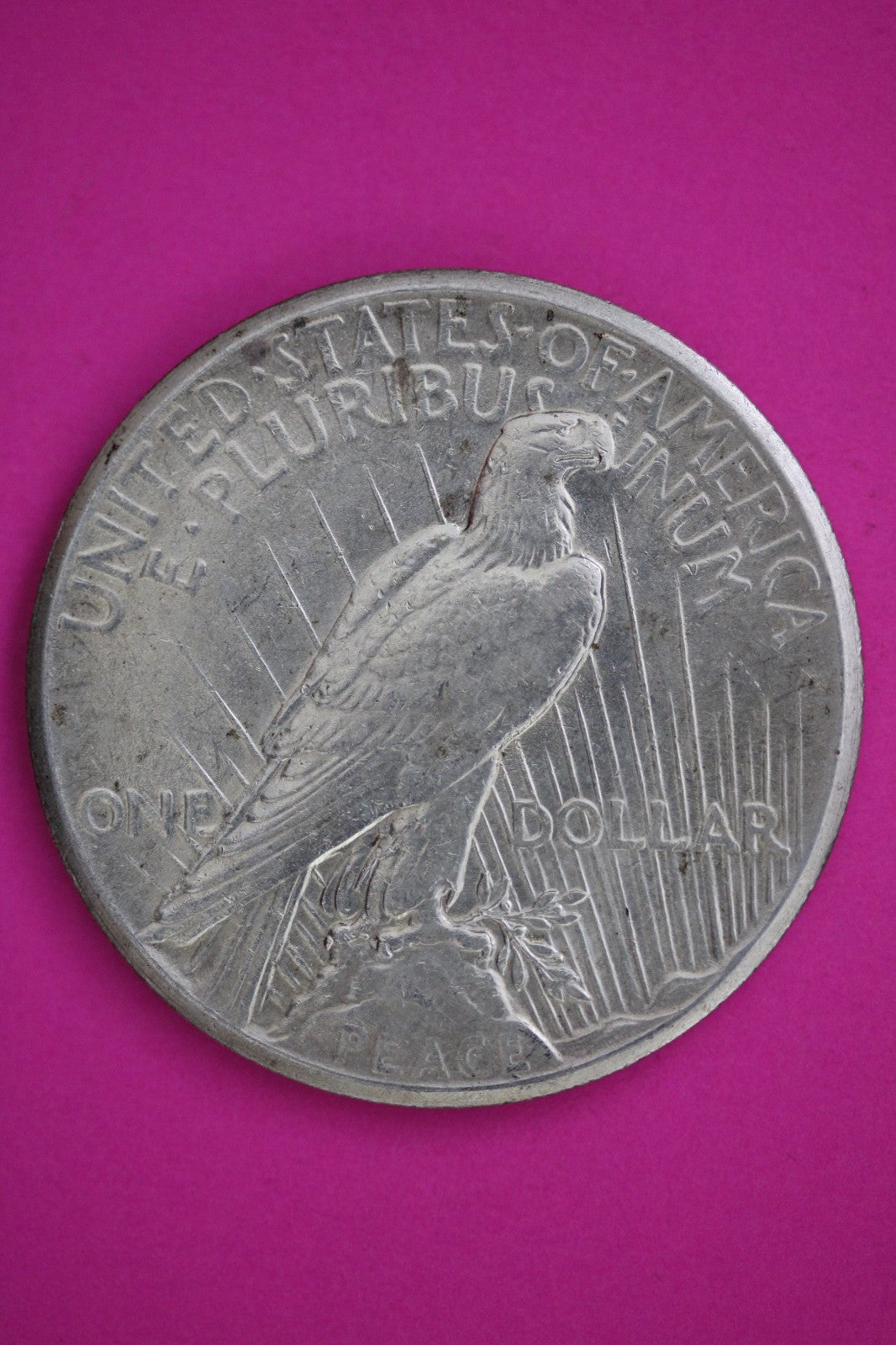 1927 P Peace Lady Liberty Semi Key Date Silver Dollar Guaranteed Authentic 2691