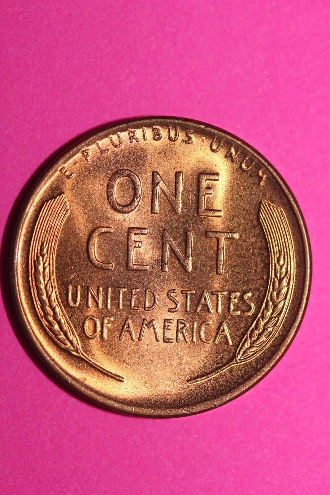 Gem Brilliant Uncirculated 1951 D Wheat Cent Lincoln Same Red Coin In Pics TOM04