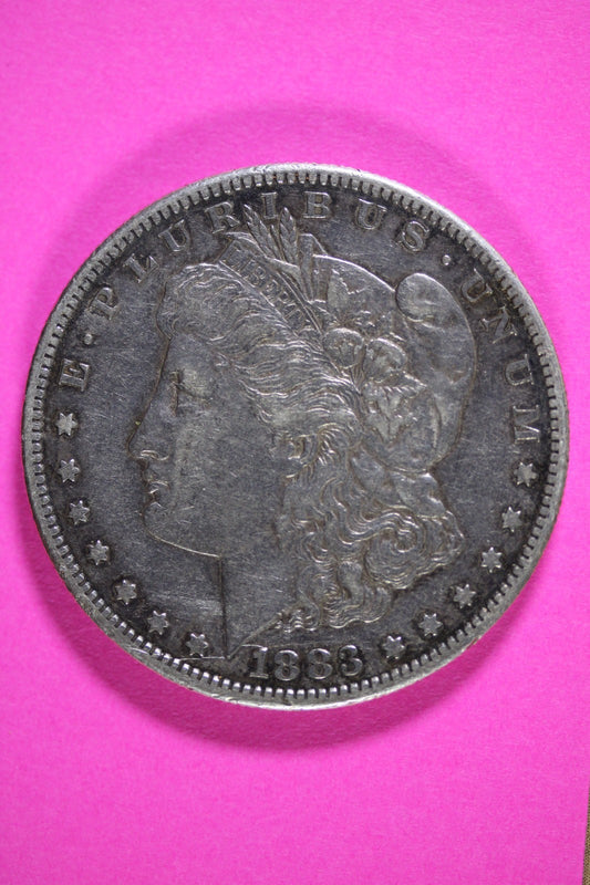 1883 S Morgan Lady Liberty Silver Dollar Guaranteed Authentic & Genuine 2679
