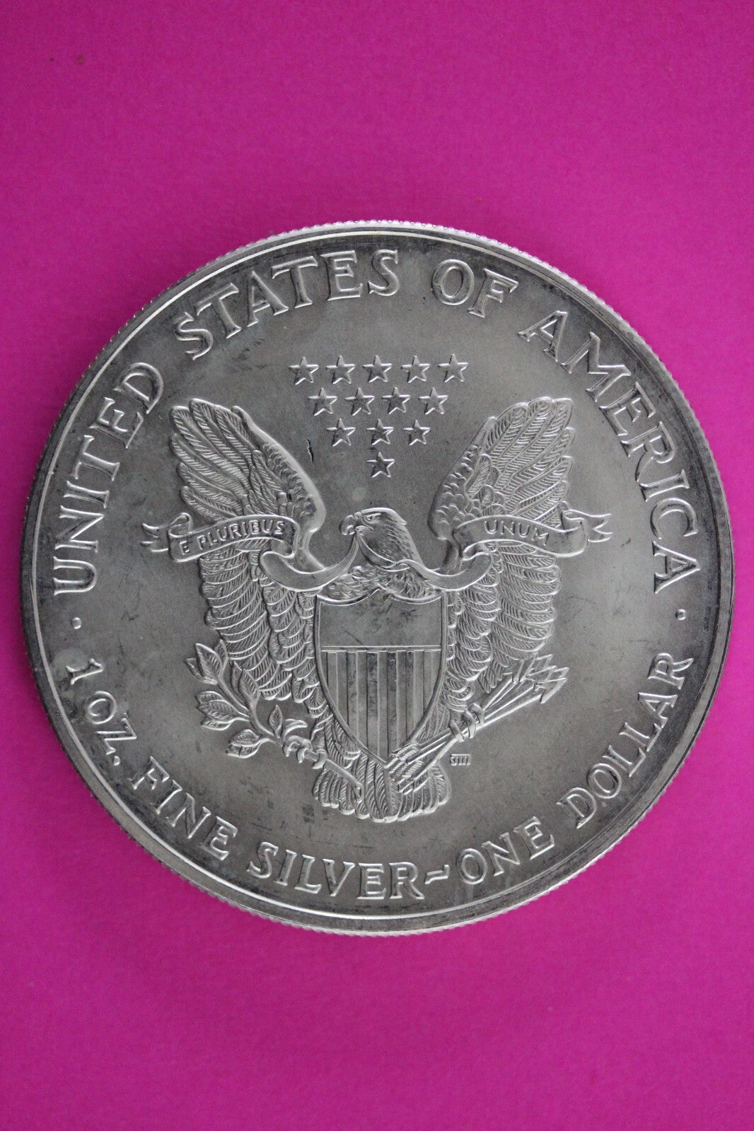 Colorized 2002 American Silver Eagle 1 Ounce .999 Fine Exact Coin Shown N0501