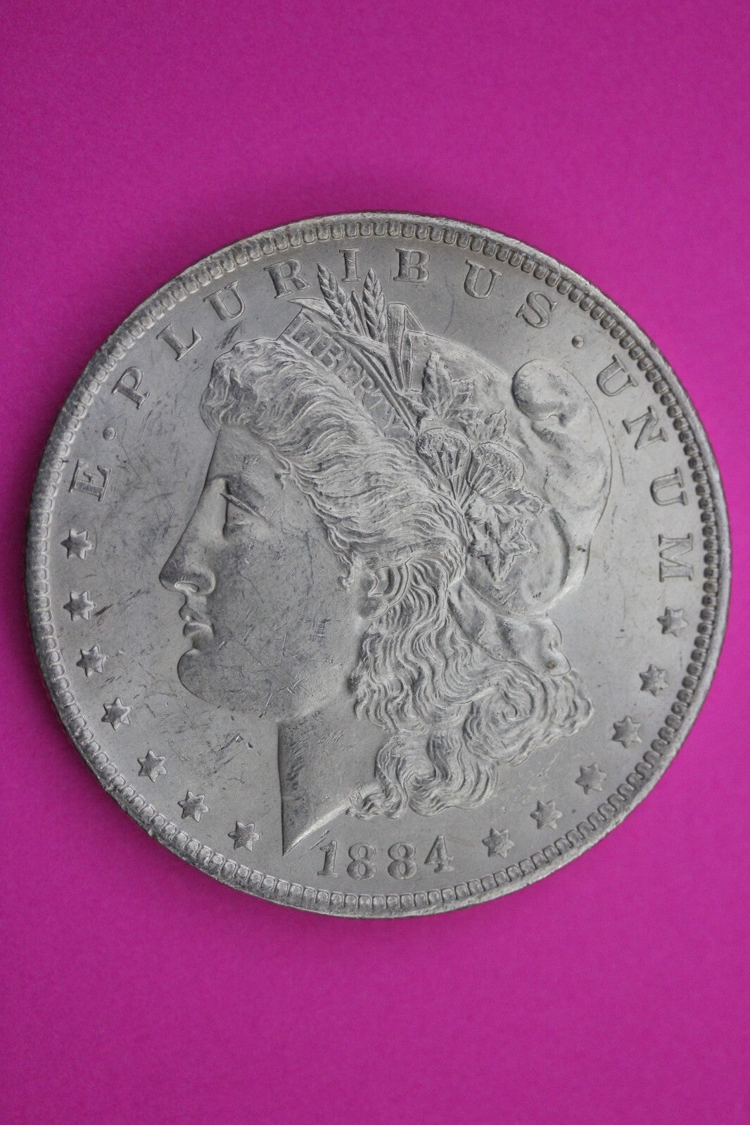 1884 O Morgan Lady Liberty Rare Date Silver Dollar Guaranteed Authentic 0193N