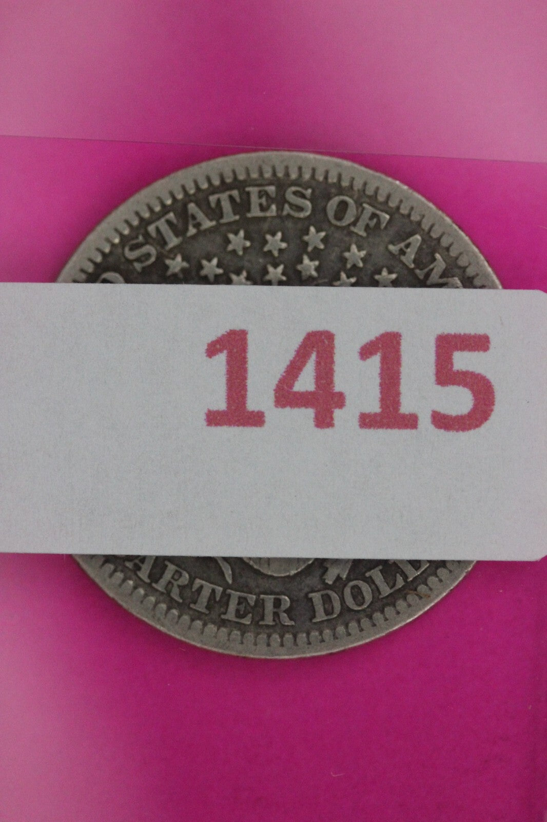 1902 P Barber Liberty Silver Quarter Guaranteed Authentic & Genuine Coin 1415