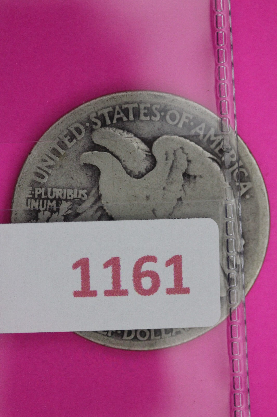 1918 D Walking Liberty Silver Half Dollar Guaranteed Authentic Genuine Coin 1161