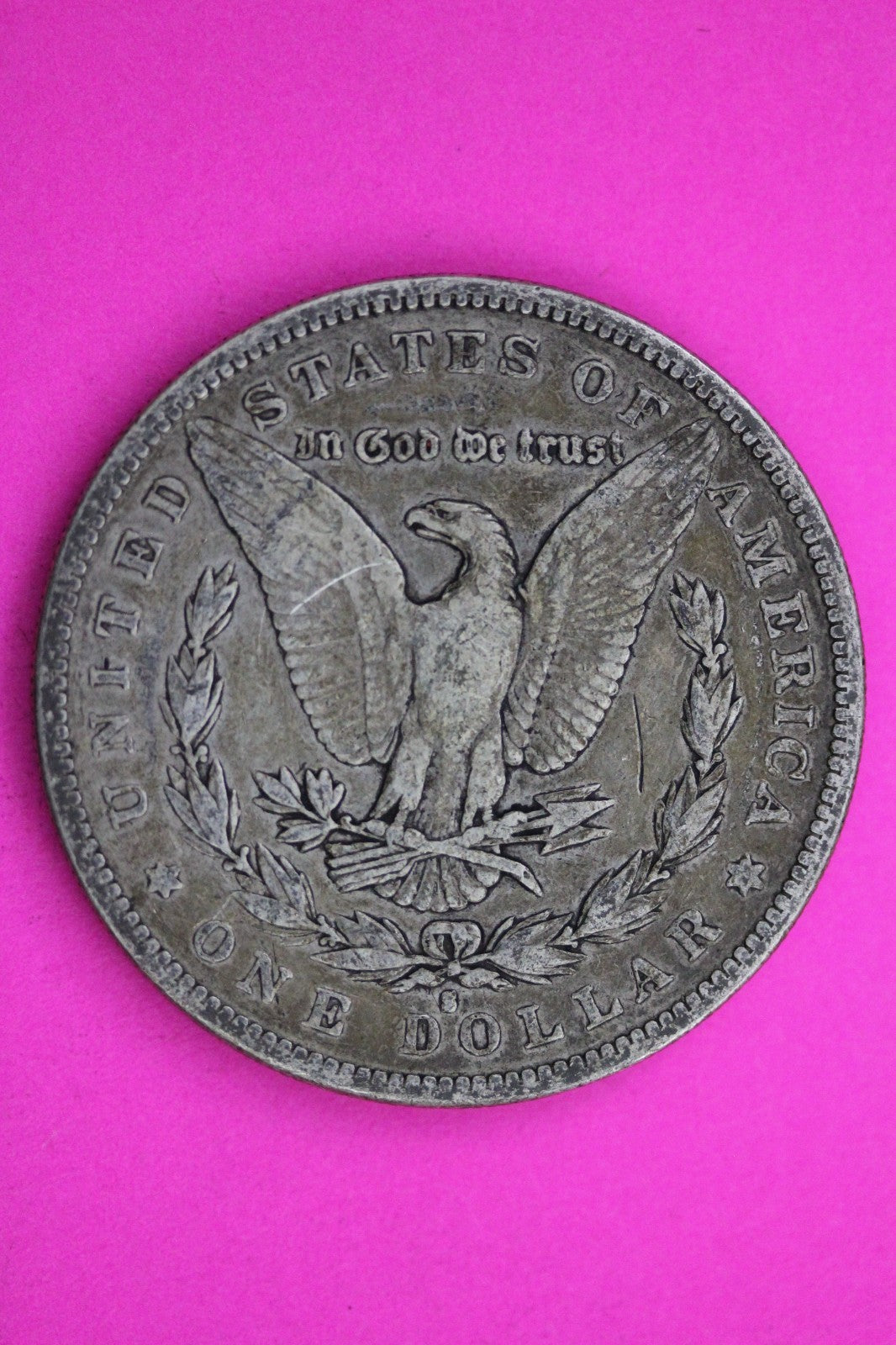 1884 S Morgan Silver Dollar Coin Guaranteed Authentic U.S.A American Seller 1925