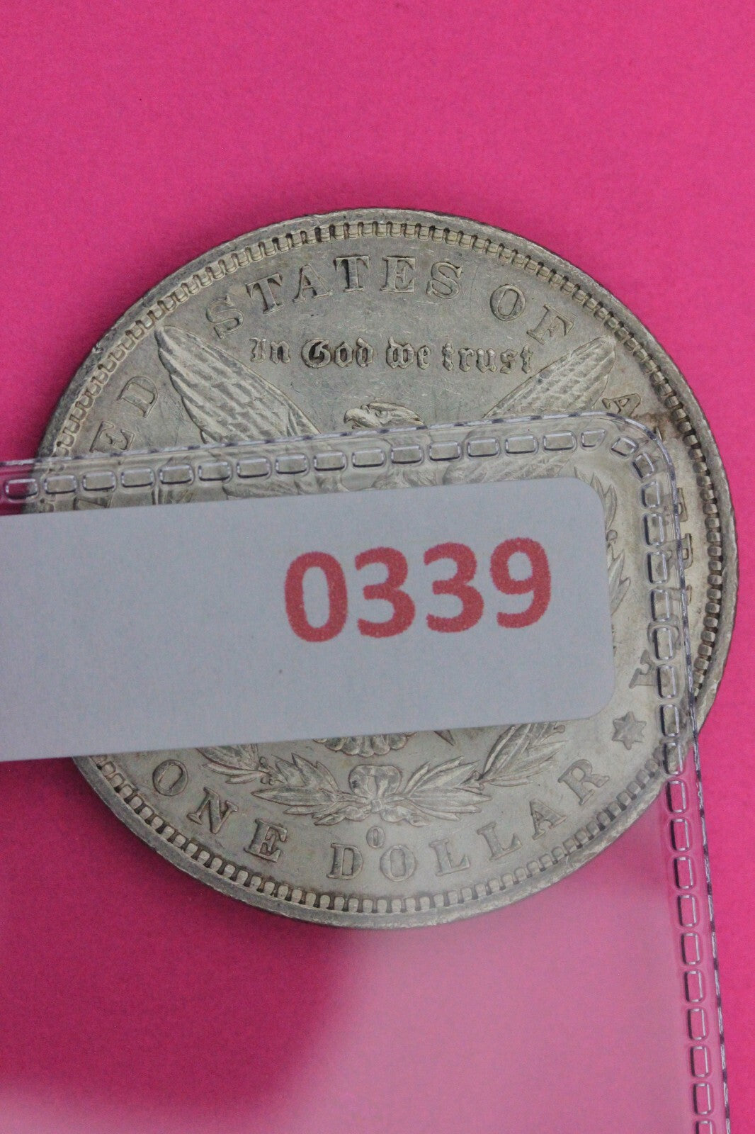 High Grade 1879 O Morgan Lady Liberty Rare Date Silver Dollar Authentic 0339N