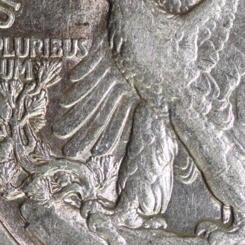 Toned High Grade 1935 P Walking Liberty Half Dollar Silver Coin Philadelphia 30