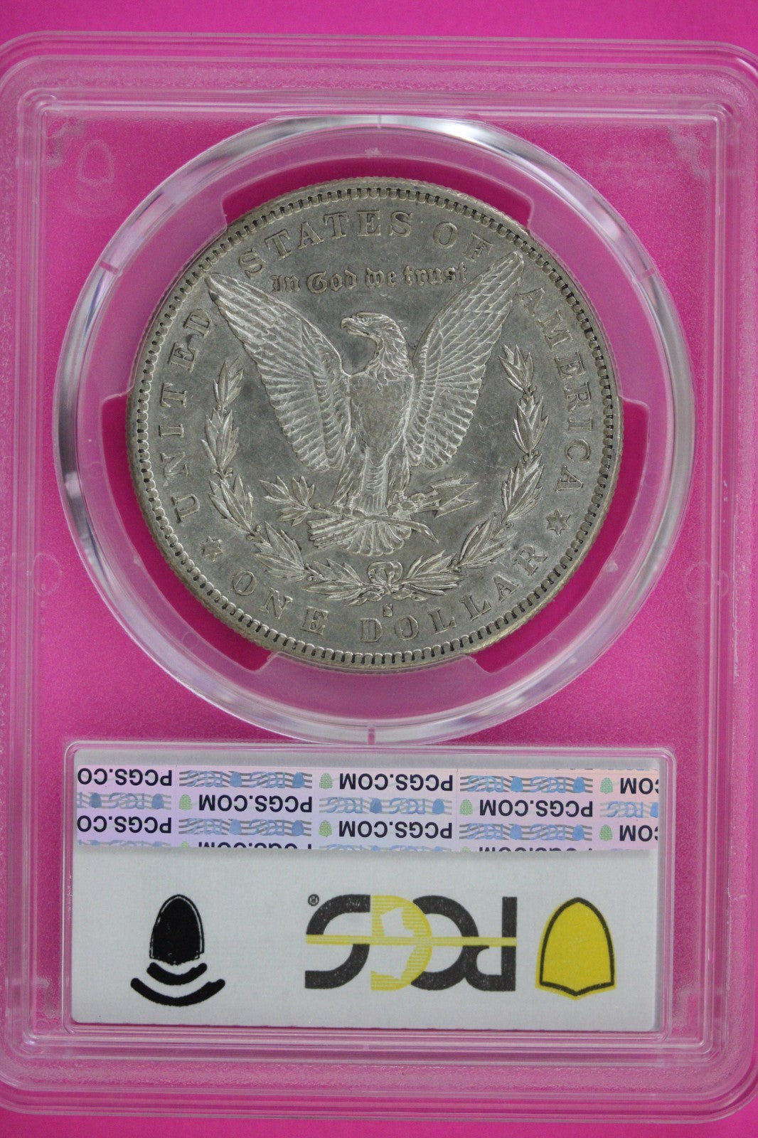 1883 S AU 50 Liberty Morgan Silver Dollar PCGS Graded Authentic Certified 101