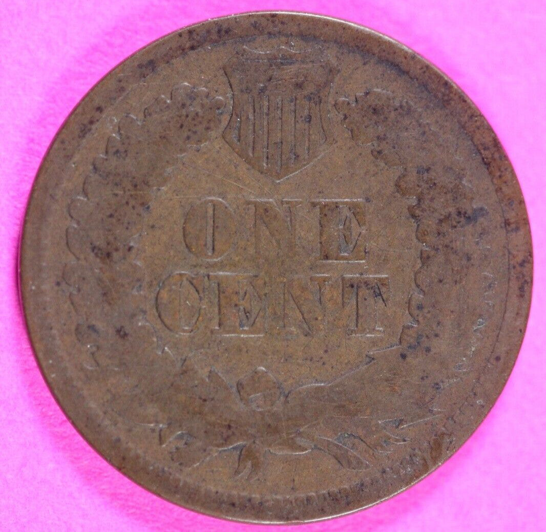 1864 Bronze Indian Head Cent Penny Rare Early Type Coin Exact Coin Pictured 211