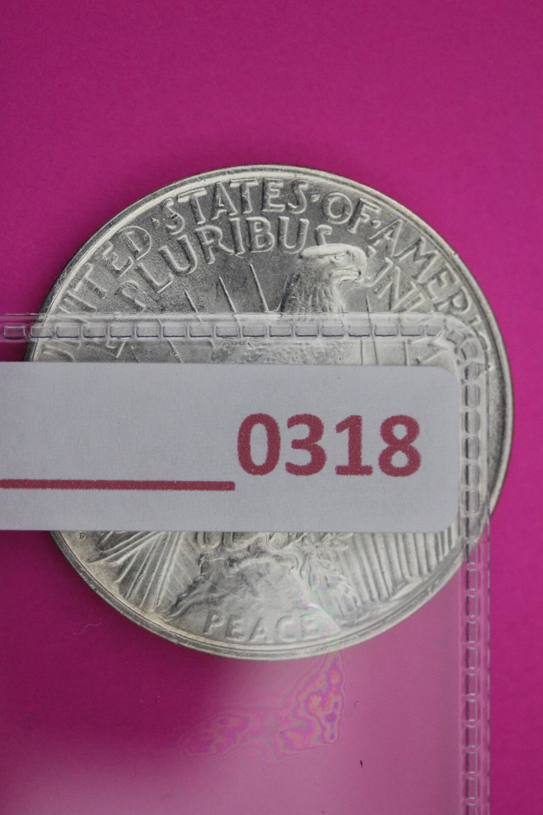 High Grade 1922 D Peace Silver Dollar LIberty Coin Guaranteed Authentic 0318N