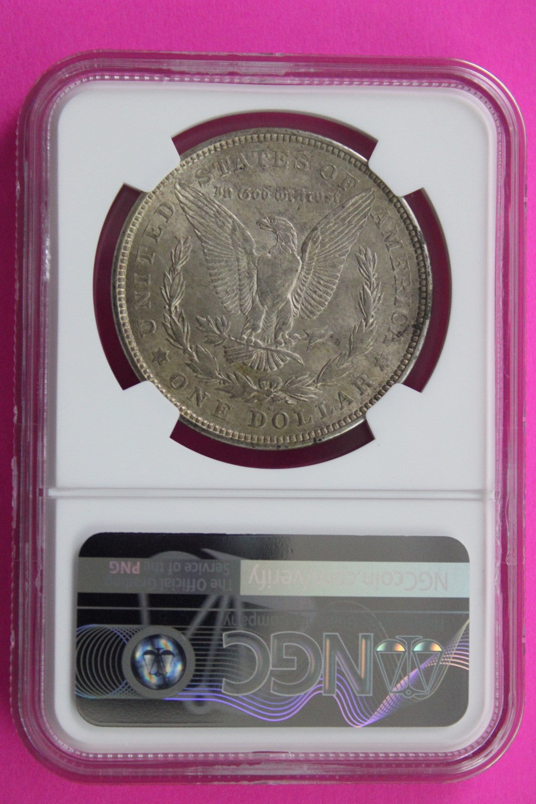 1921 D MS 63 Liberty Morgan Silver Dollar NGC Certified Graded Authentic 874