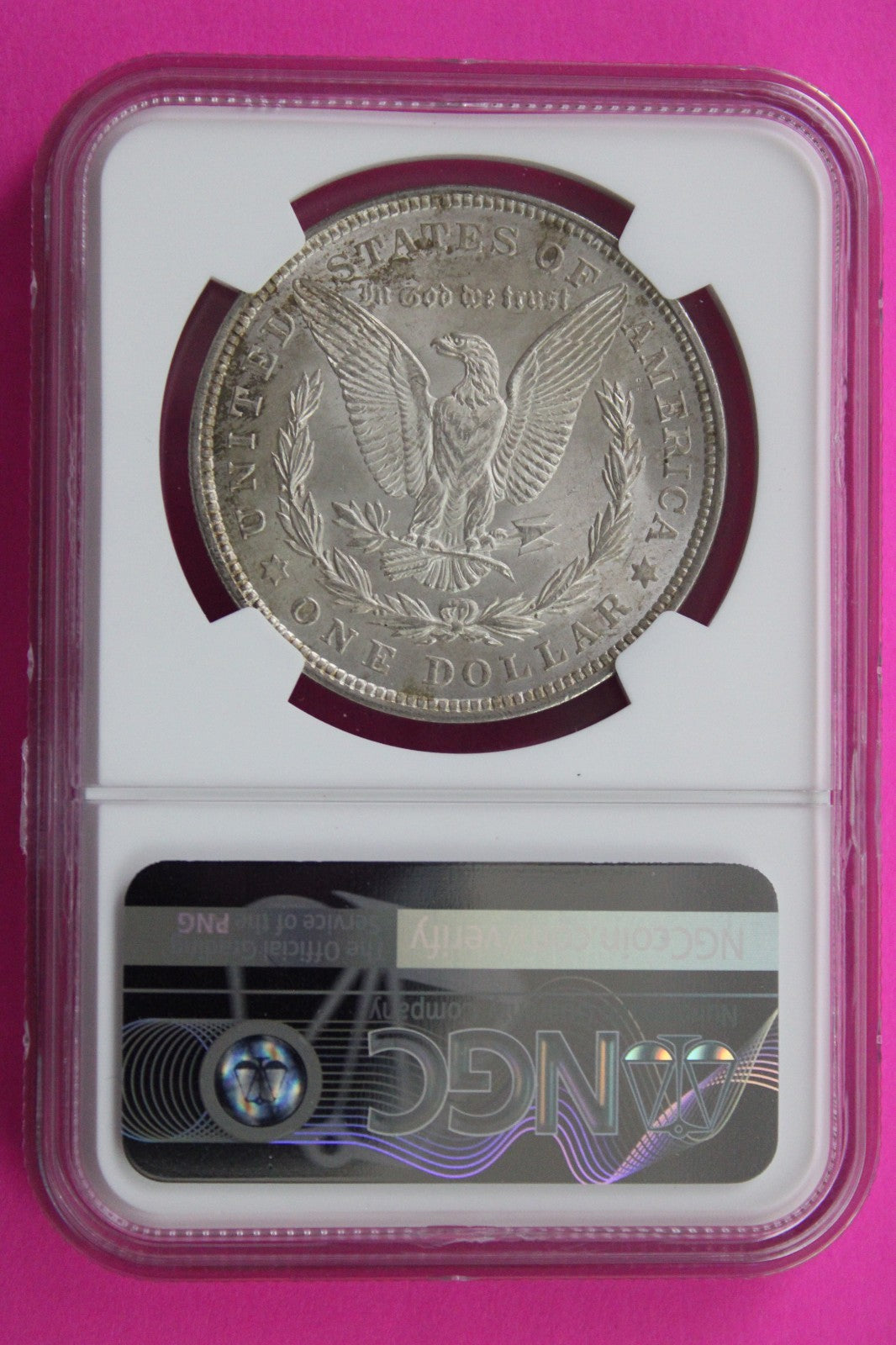 1921 P MS 63 Liberty Morgan Silver Dollar NGC Certified Graded Authentic 869