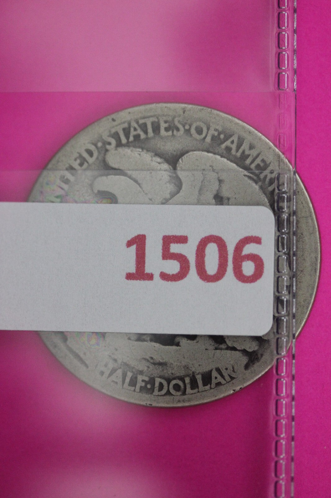 1921 P Walking Liberty Silver Half Dollar Guaranteed Authentic Genuine Coin 1506