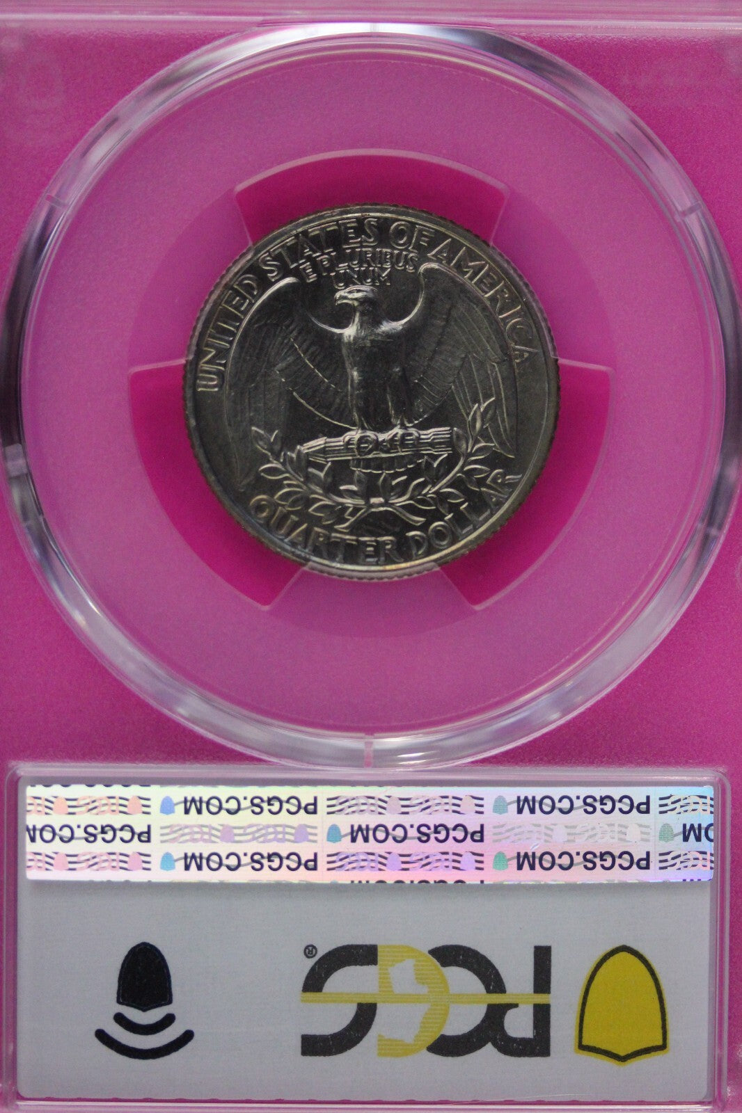 Toned 1979 D MS 66 Washington Quarter PCGS Graded Certified Authentic Slab 84