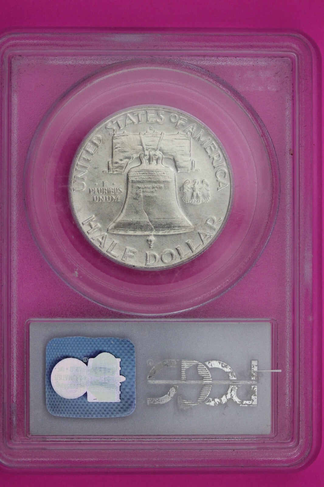 1960 D MS 64 Full Bell Lines Ben Franklin Silver Half Dollar PCGS FBL Slab 09