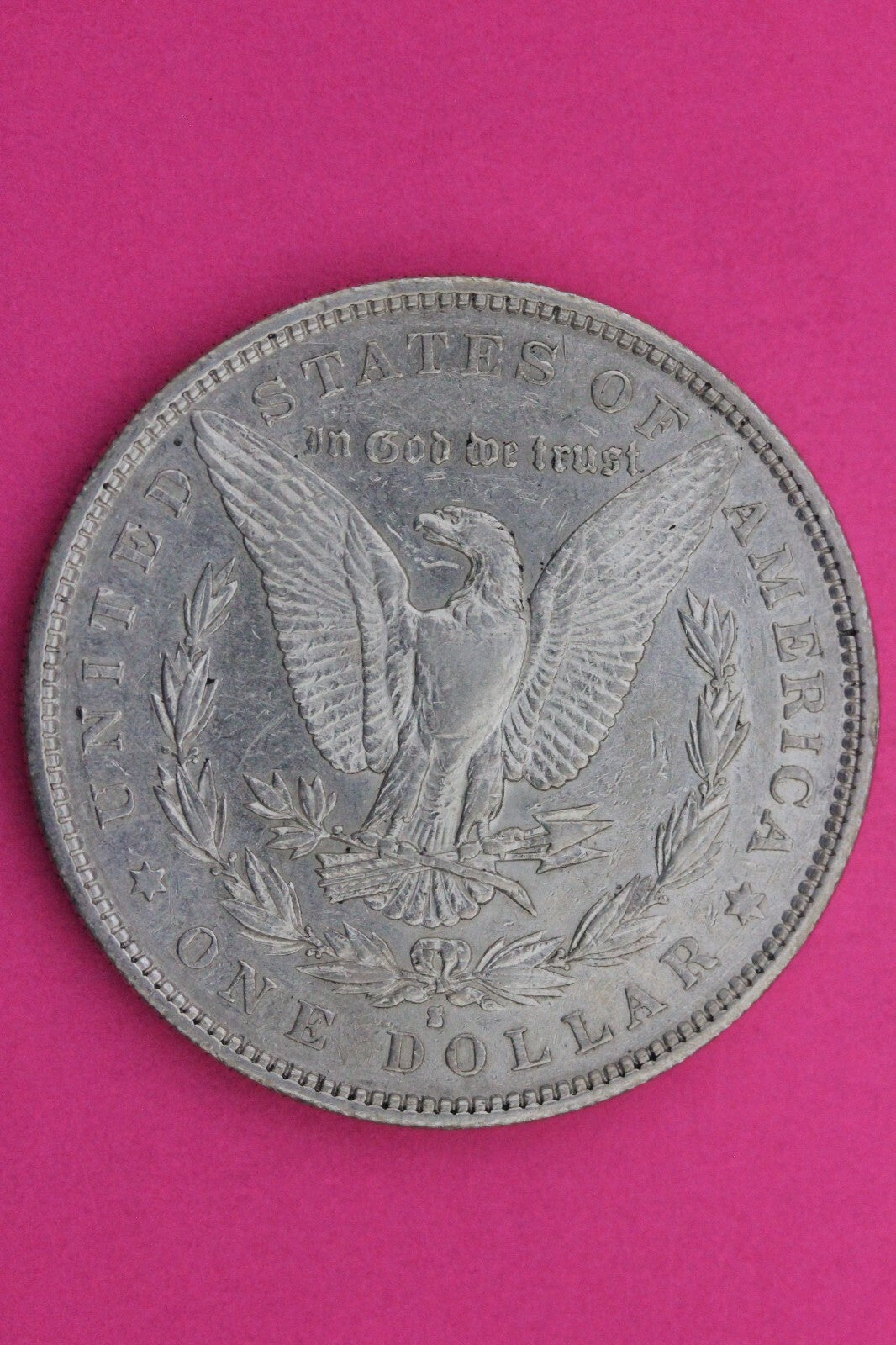 High Grade 1890 S Morgan Lady Liberty Rare Date Silver Dollar Authentic 0342N