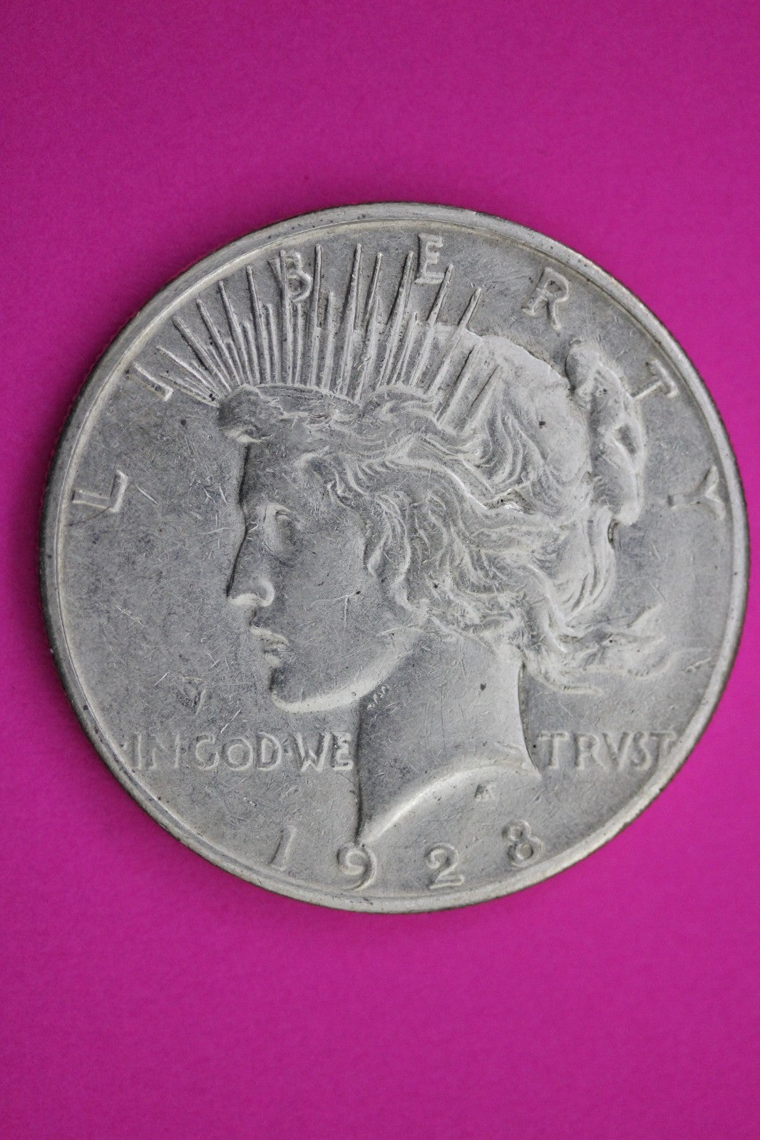 1928 S Peace Silver Dollar LIberty Coin Guaranteed Authentic U.S.A. Seller 1955