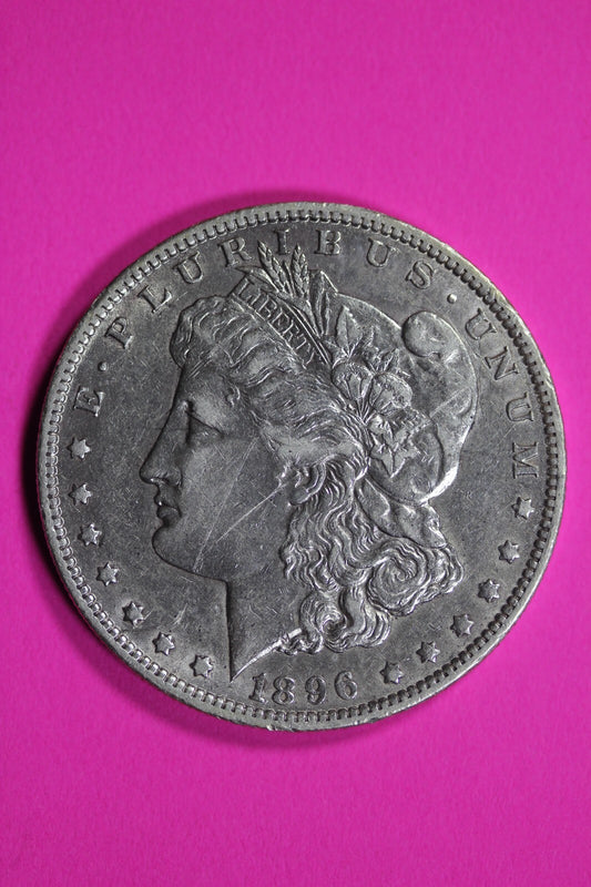 High Grade 1896 O Morgan Liberty Silver Dollar Key Date Coin New Orleans 200