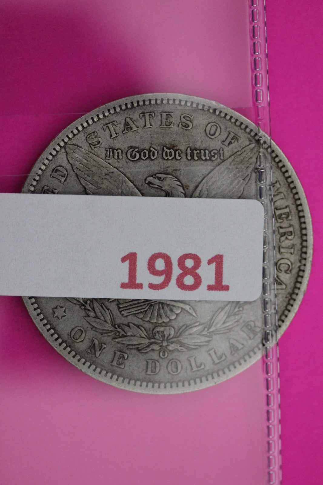 1891 O Morgan Silver Dollar Coin Guaranteed Authentic U.S.A American Seller 1981