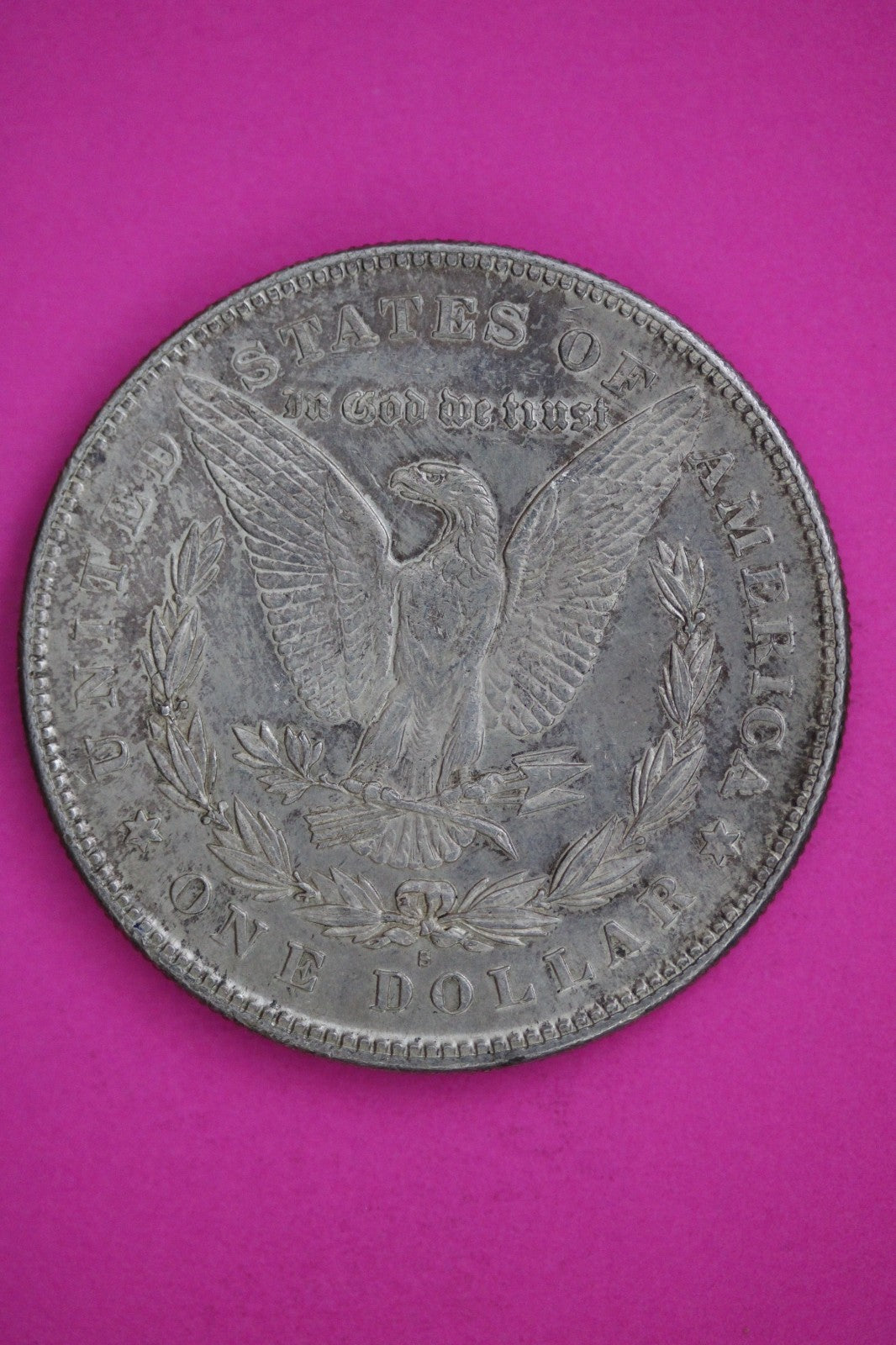 1878 S Morgan Lady Liberty Silver Dollar Guaranteed Authentic & Genuine 2729