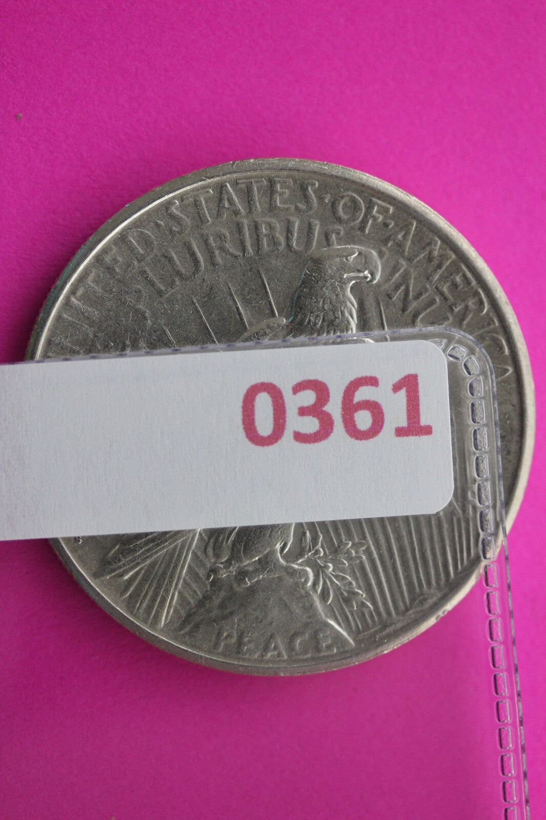 High Grade 1926 S Peace Silver Dollar LIberty Coin Guaranteed Authentic 0361N