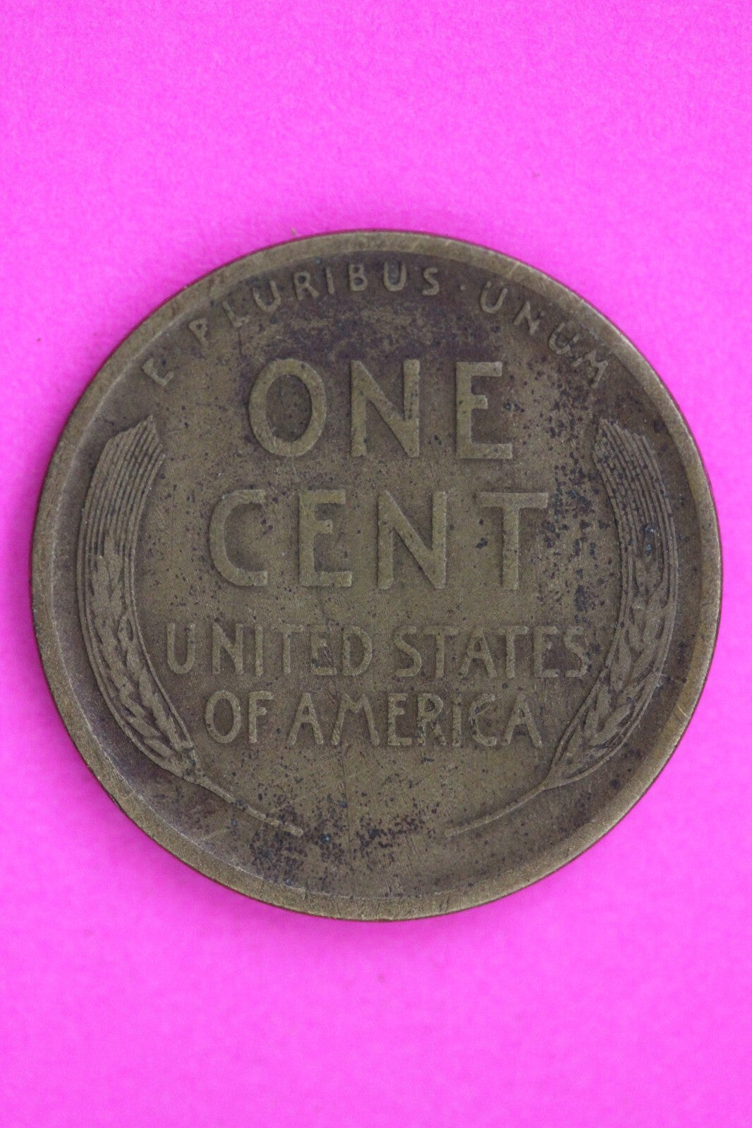 1909 S Abraham  Lincoln Wheat Cent Rare Key Date Coin Guaranteed Authentic 0754N