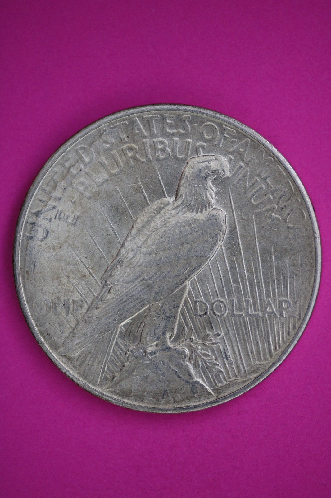 1926 D Peace Lady Liberty Semi Key Date Silver Dollar Guaranteed Authentic 2712